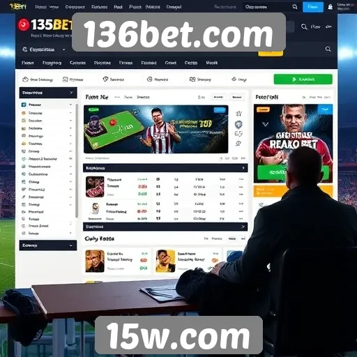 Interface e experiência do usuário no 136bet.com